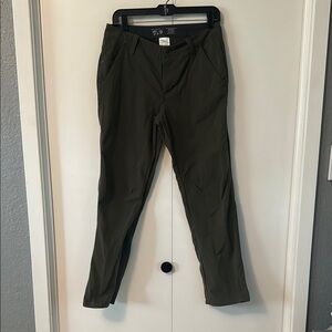 Mountain Hardware Men's Olive Green Pants